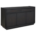 Bangor - 2 Drawer Dining Sideboard Server - Black