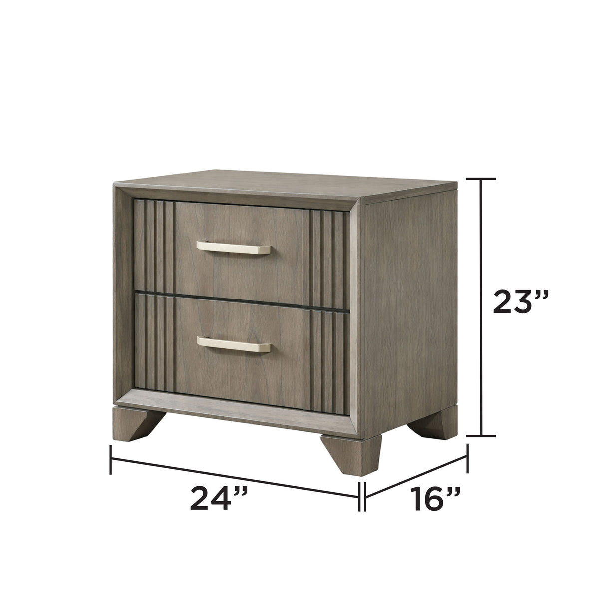 Hugo - Nightstand With Full Extension Drawer