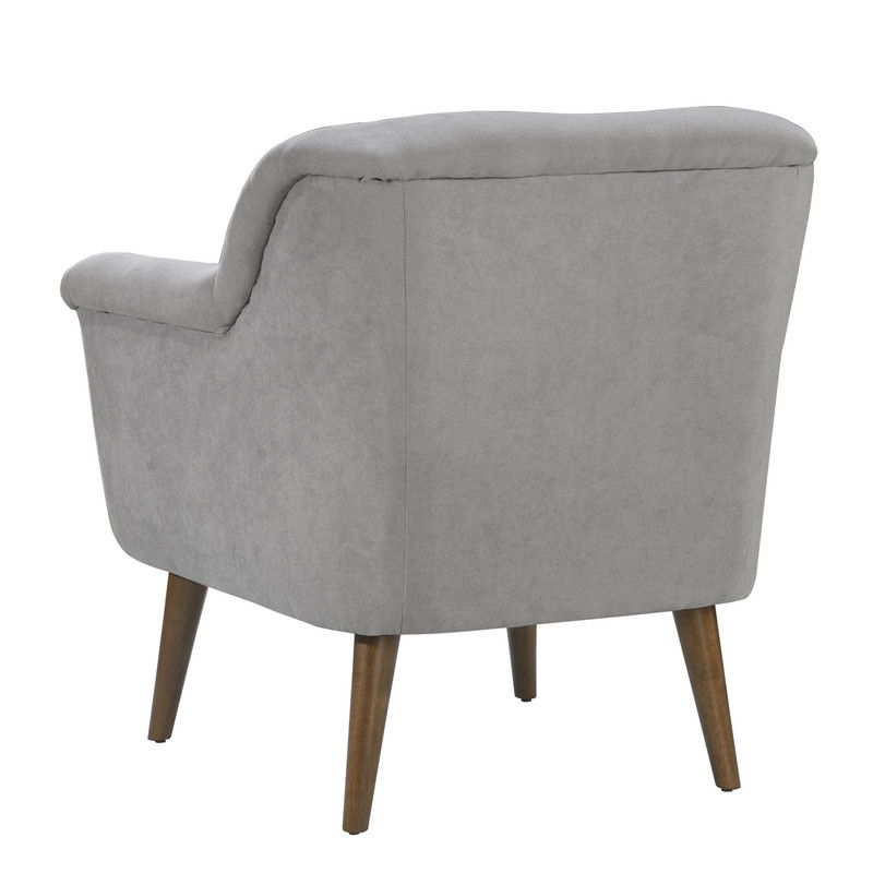 Shelby - Oversized Armchair - Steel Gray