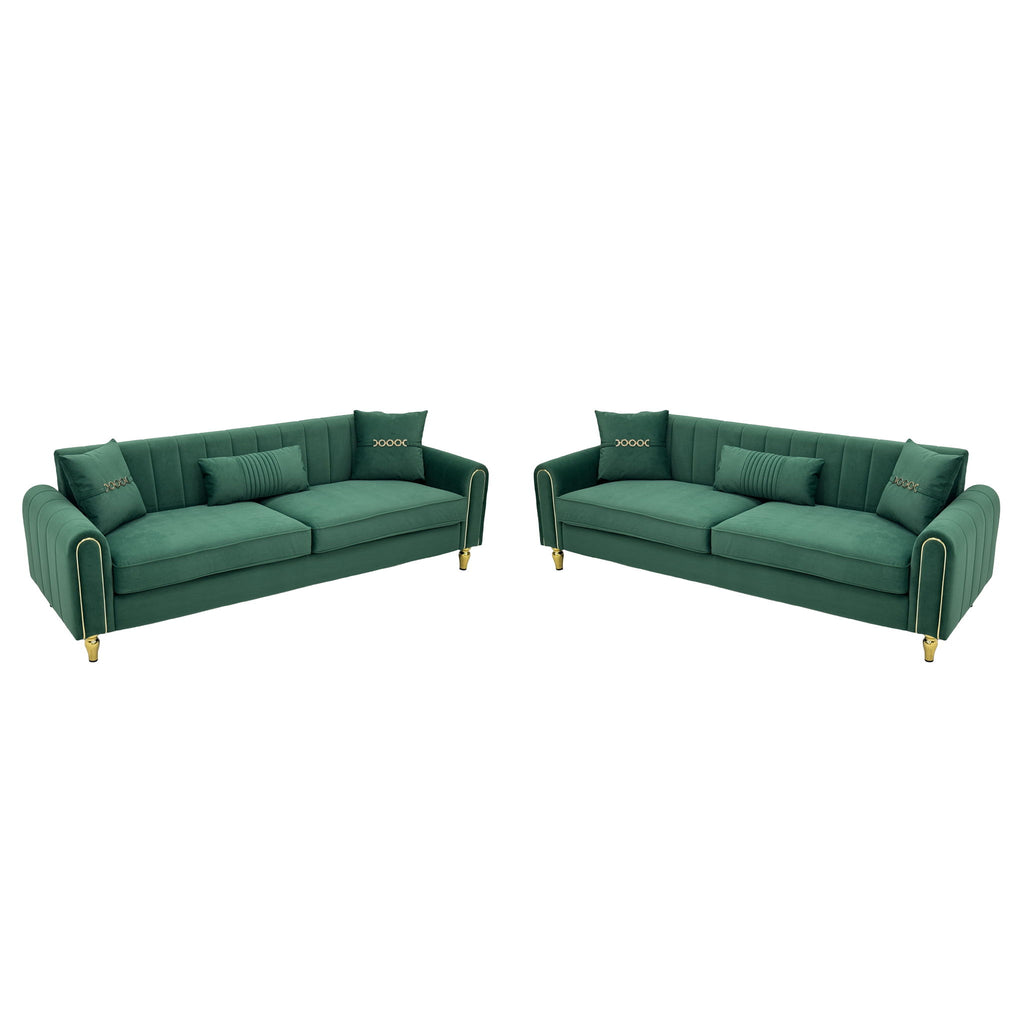 2 Piece Sofa 3 Seater Sofas Set
