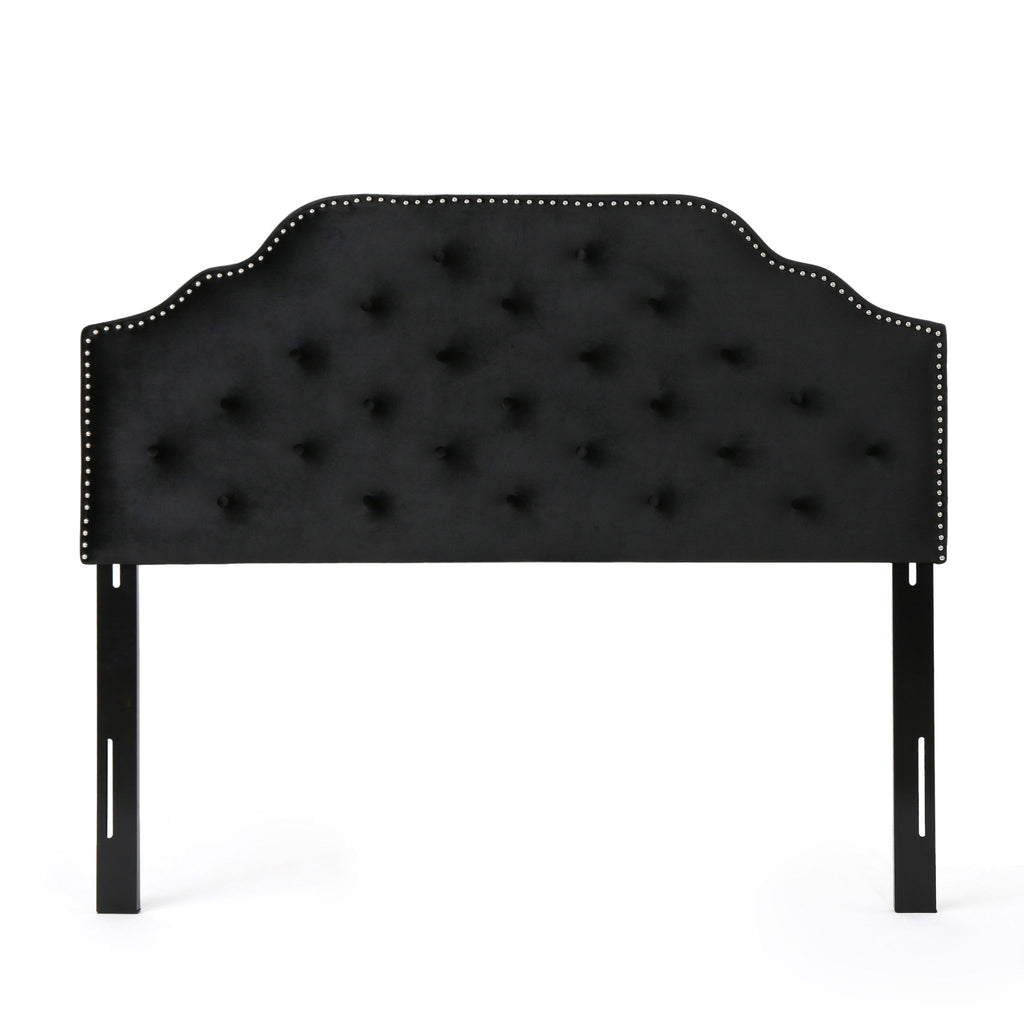 Charismatic - Size Headboard With Button Tufting And Nailhead Trim
