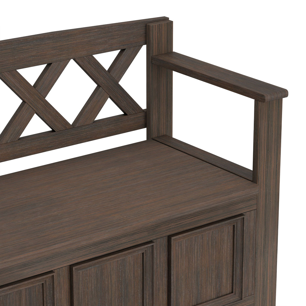 Amherst - Handcrafted Entryway Storage Bench