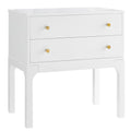Alonso - 2 Drawer Nightstand - White