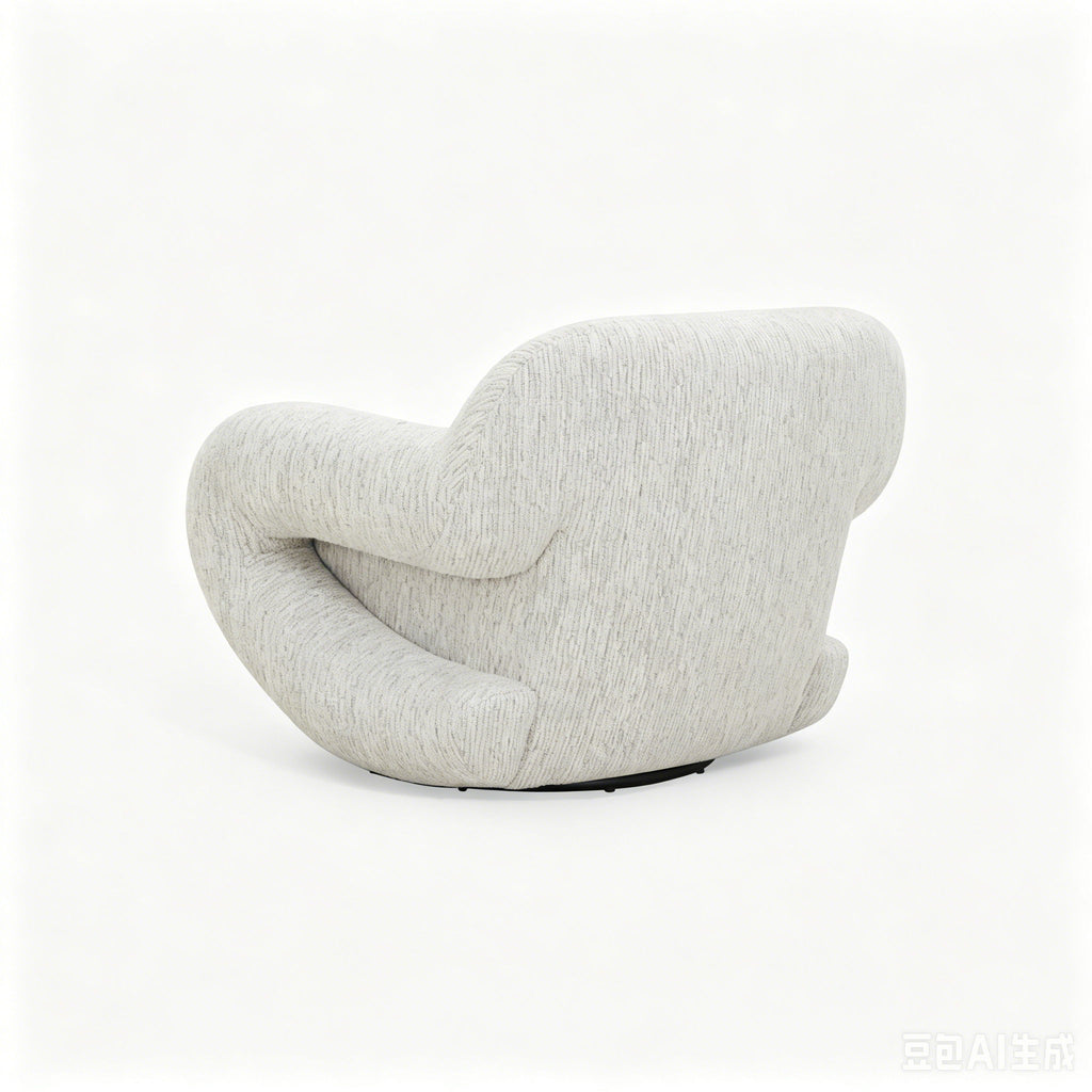 Swivel Chair - Light Gray