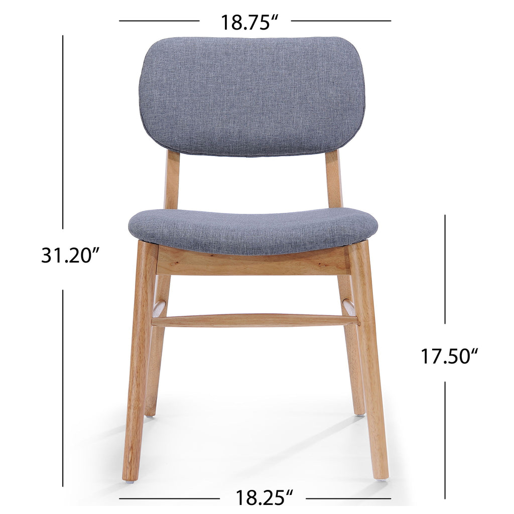 Dining Chair (Set of 2) - Natural / Gray