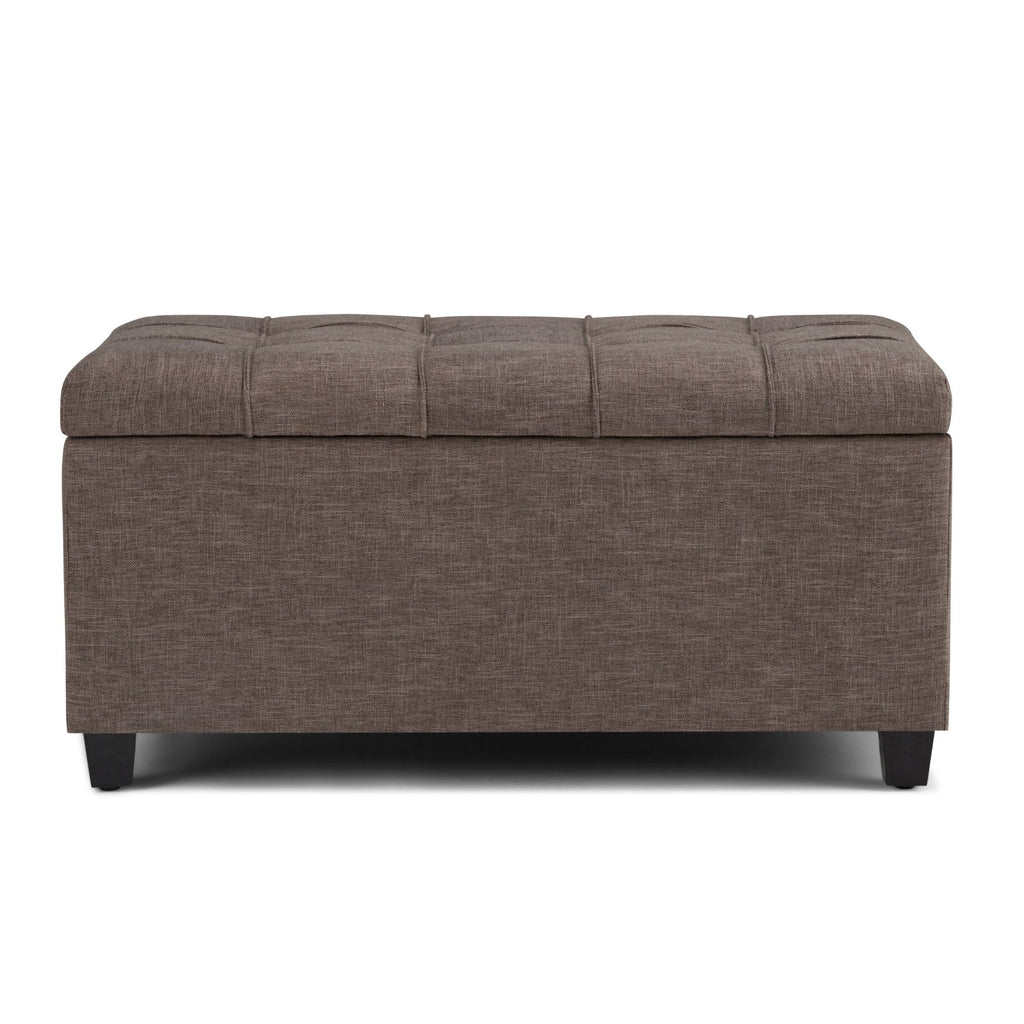 Sienna - Upholstered Storage Ottoman Bench