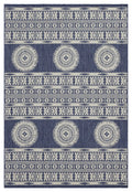 Sunshine - 5'3" X 7'3" Indoor, Outdoor Area Polypropylene Rug - Blue