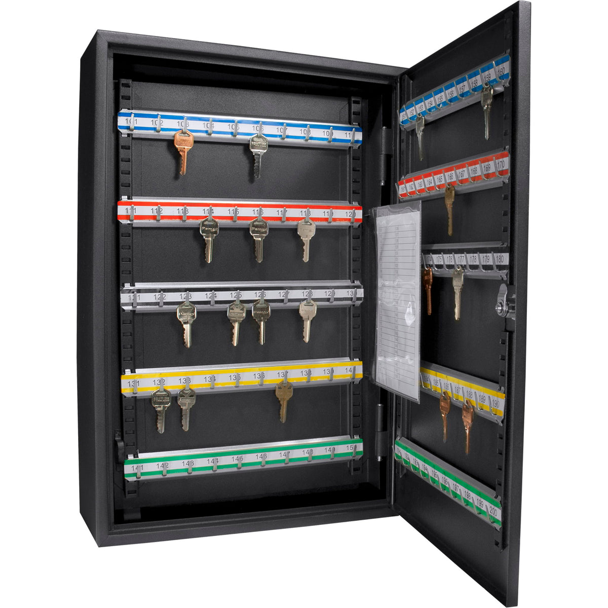 Adjustable Key Cabinet With Lock