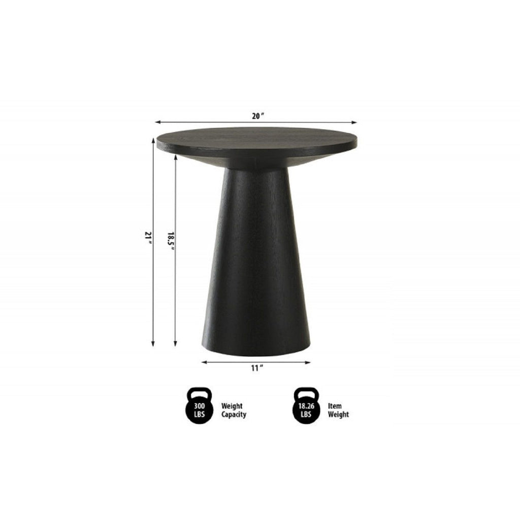Round Console Table With Pedestal Base