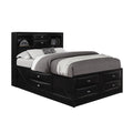Lucille - Bed With Storage And Bookcase Headboard