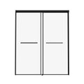 Semi-Frameless Double Sliding Shower Door