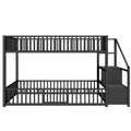 Bunk Bed With Storage Ladder, Compact Design