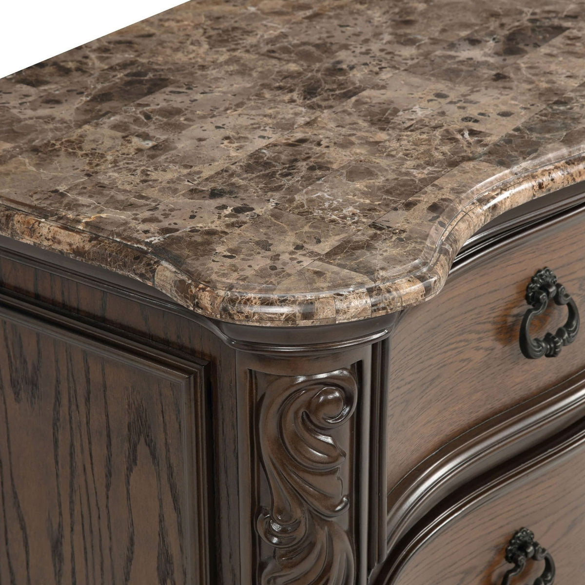 9 Drawers Dresser - Brown / Coffee