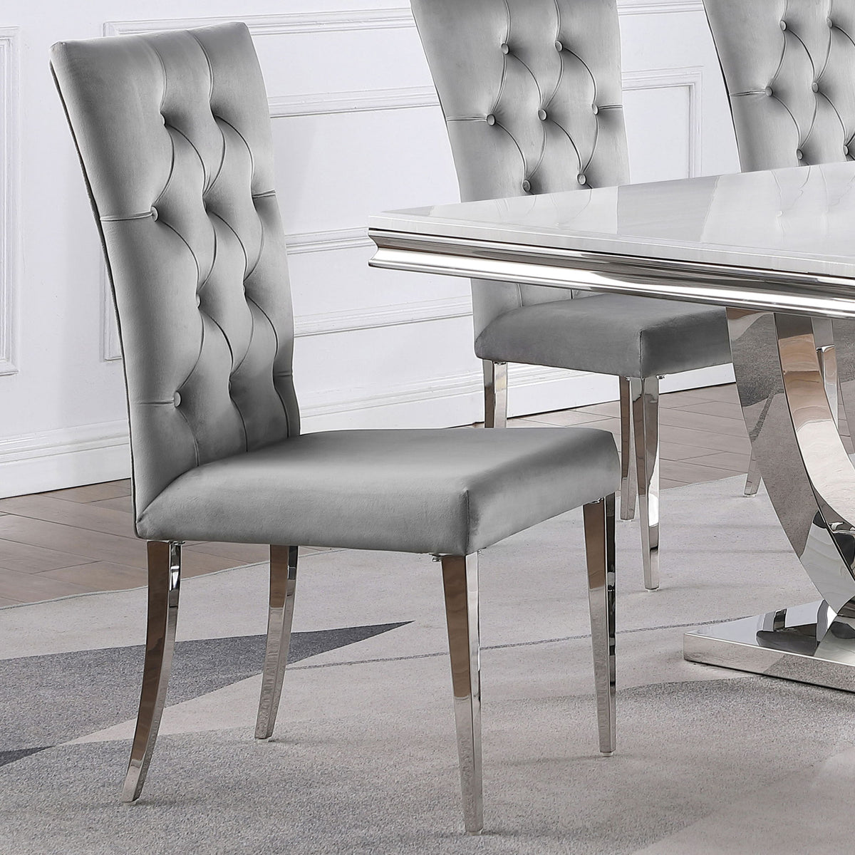 Allessandra - Tufted Back Side Chair (Set of 2)
