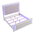 Opium - King Size Tufted Bed - White