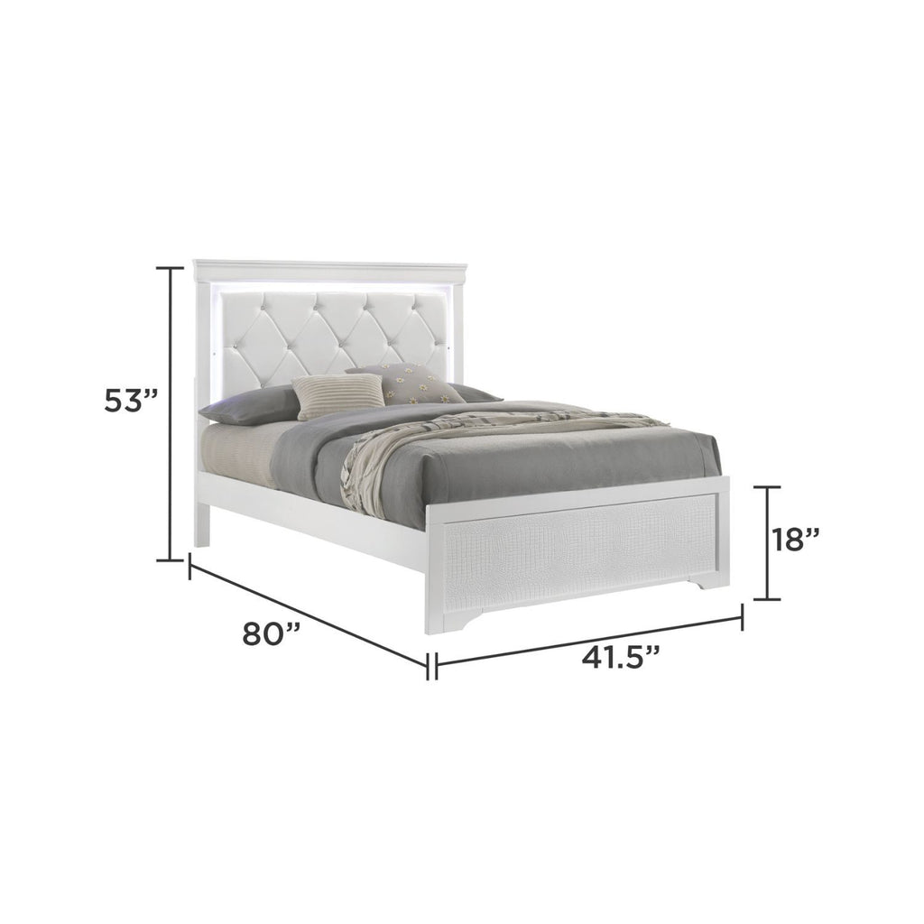 Blaze - Bedroom Set With LED Headboard