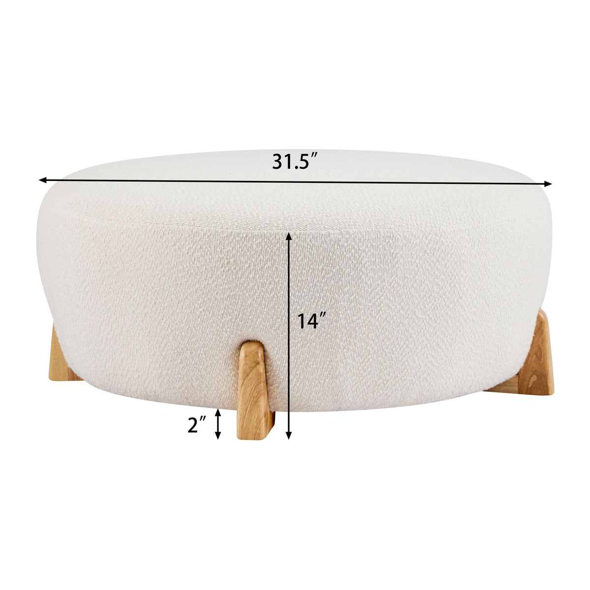 Modish - Round Ottoman