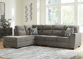 Olten two piece sectional with Chase