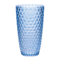 Leading Ware Diamond Cut Acrylic Drinking Glasses (Set of 4)