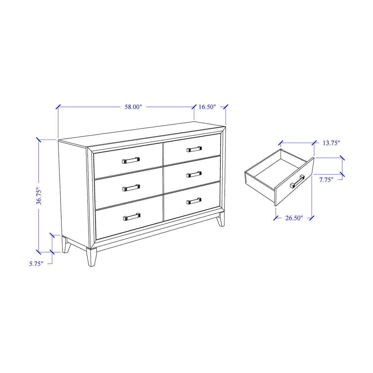 Mirage - Dresser