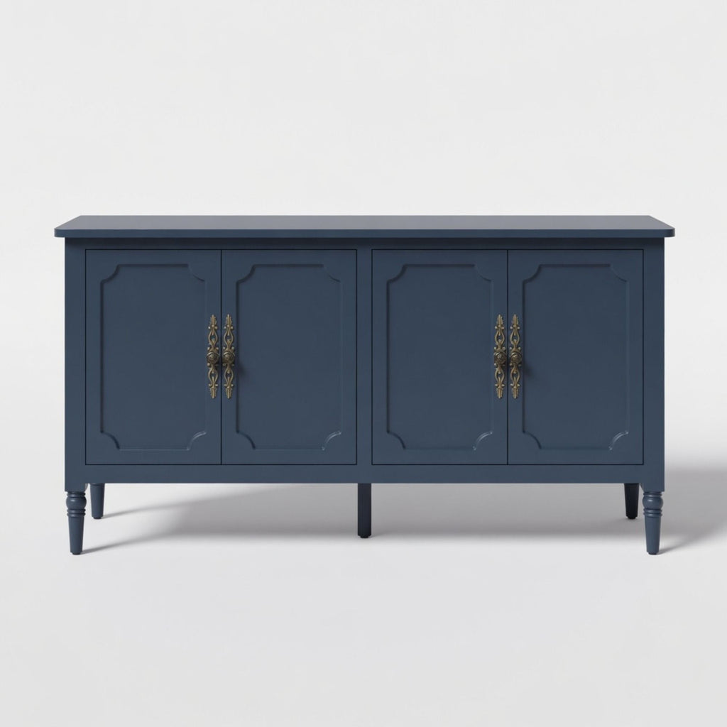 Vintage Buffet Cabinet With Adjustable Shelves