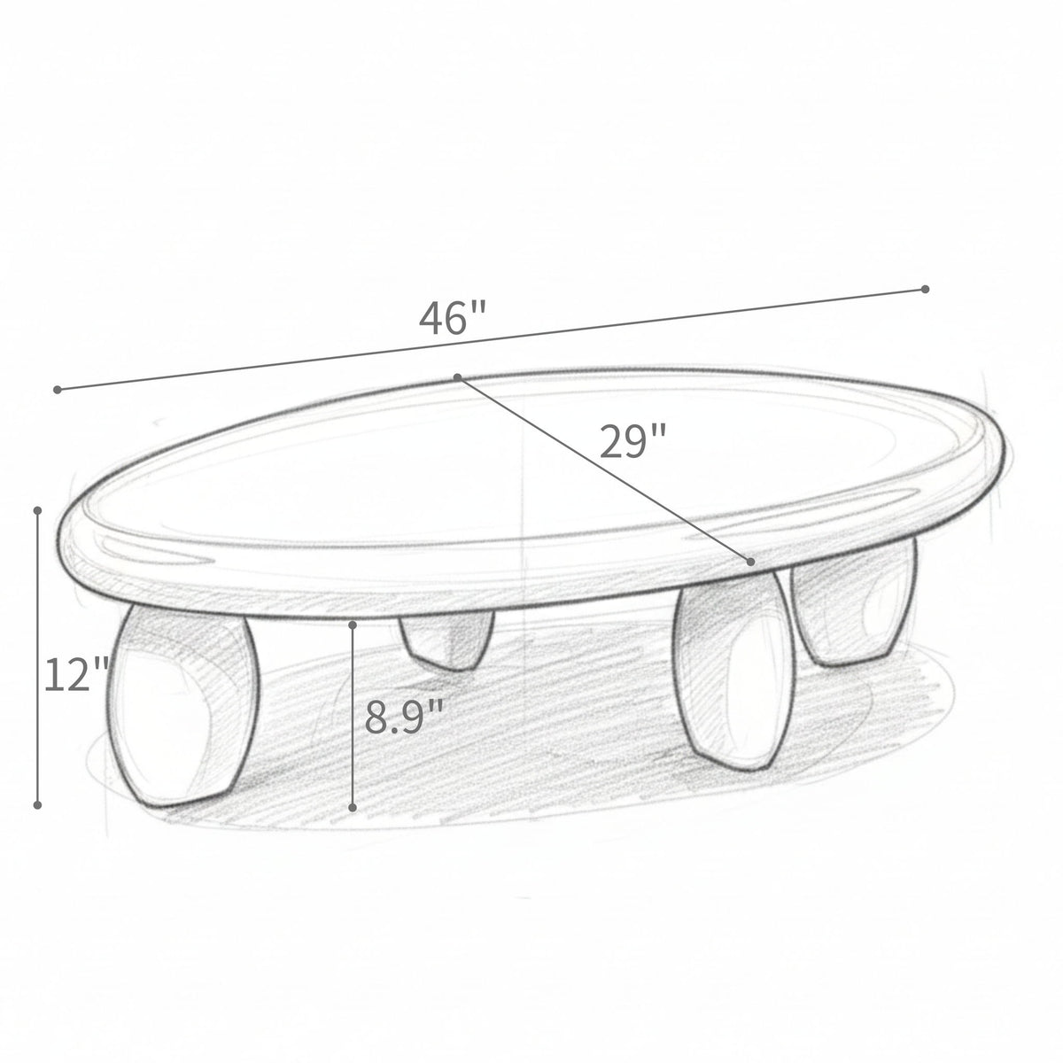 Cobblestone Coffee Table