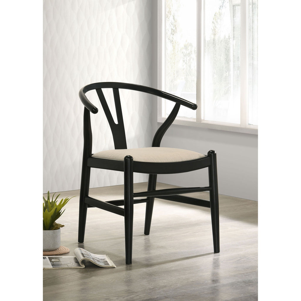 Camerota - Dining Side Chair (Set of 2) - Black