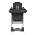 Adjustable Baby High Chair 0-6 Years, Portable Infant Feeding Seat With Safety Belt, Silent Lockable Wheels