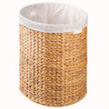Ludmila - Full Oval Laundry Hamper - Light Brown