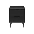 Modern Accent Table With Storage Drawers