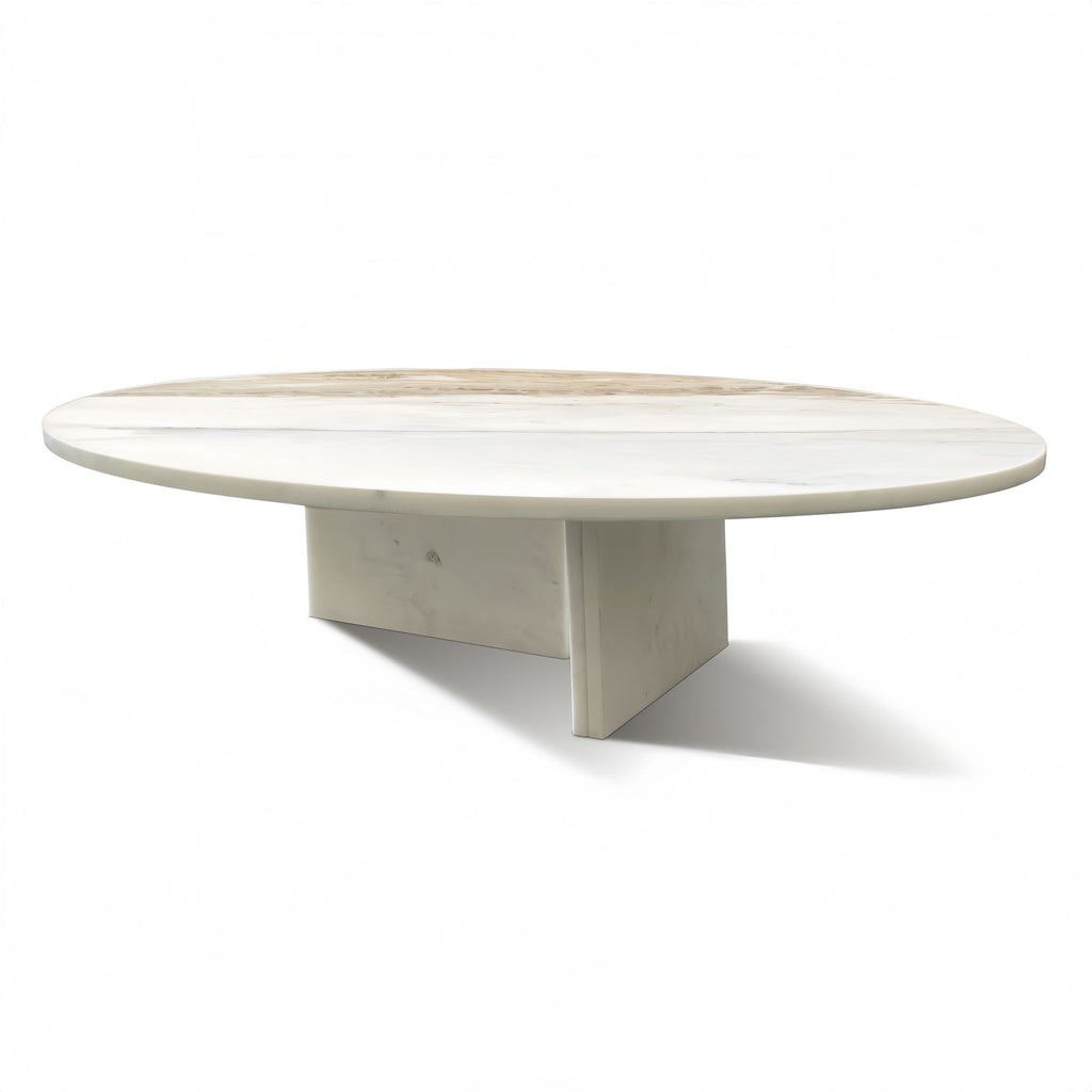 Luxury Coffee Table With Unique Veining, Unique Stone Design