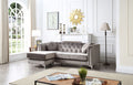 Soft y Micro Suede Sofa Chaise