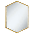 Cavendish - Hexagonal Wall Mirror - Gold