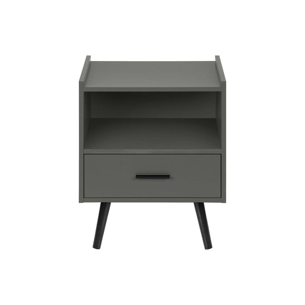 Modern Accent Table With Storage Drawer