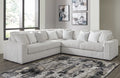 Stupendous, three-piece sectional