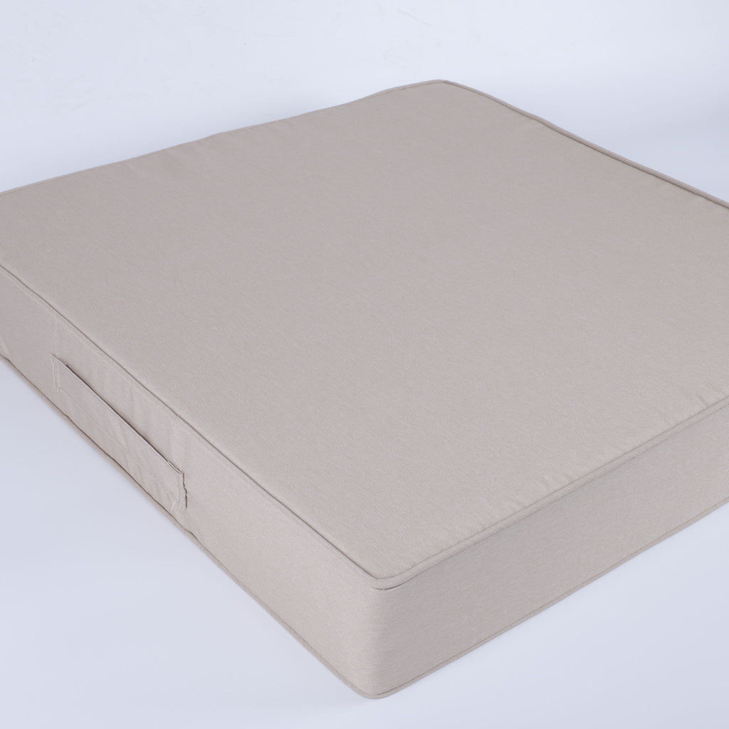 Outdoor Deep Seat Cushions For Patio Furniture Waterproof Set - Beige