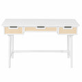 Writing Desk With 3 Drawers For Living Room
