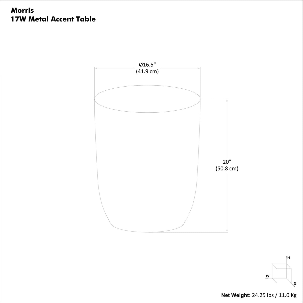 Morris - Accent Table