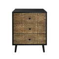 3 Drawer Cabinet, Suitable For Bedroom - Black