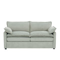 Modern Loveseat Sofa, Upholstered Couch With Side Storage Pockets