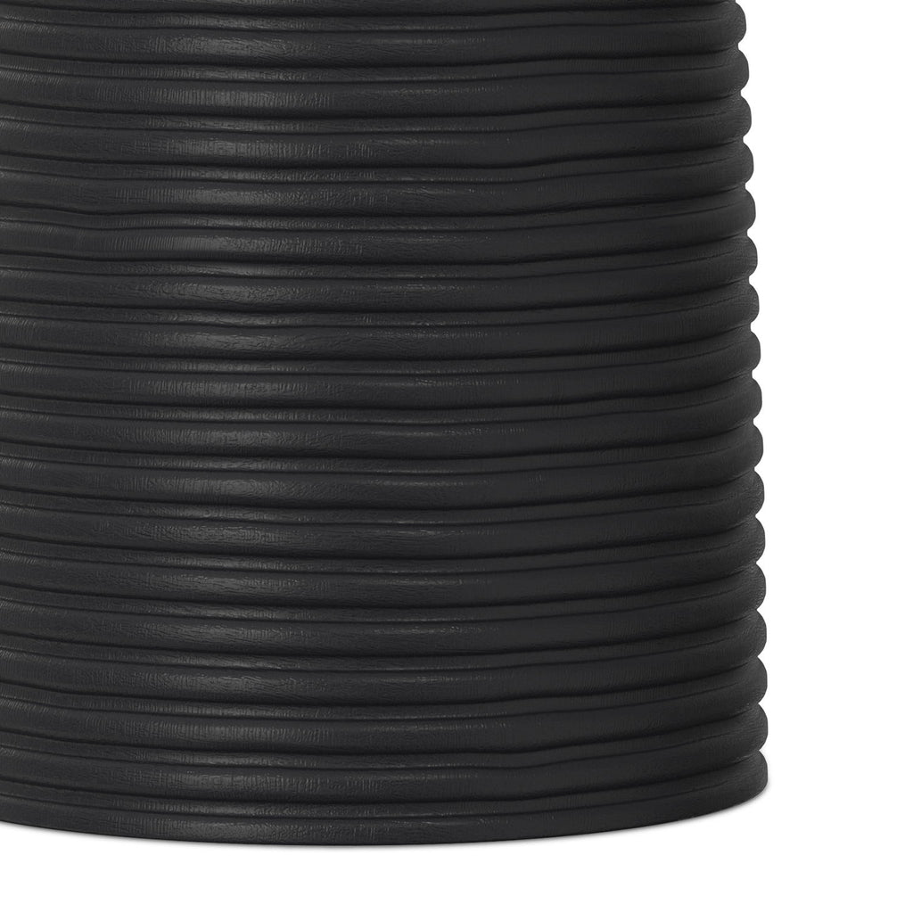 Boyd - Ribbed Accent Table - Black