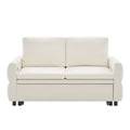 Convertible Sofa Bed Loveseat With Adjustable Backrest And USB Ports
