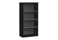 Bookshelf, Bookcase, Etagere, 5 Tier, For Office, Contemporary & Modern - Black