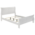 Mckee - 4 Piece Queen Bedroom Set, Includes Bed, Nightstand, Dresser And Mirror - White