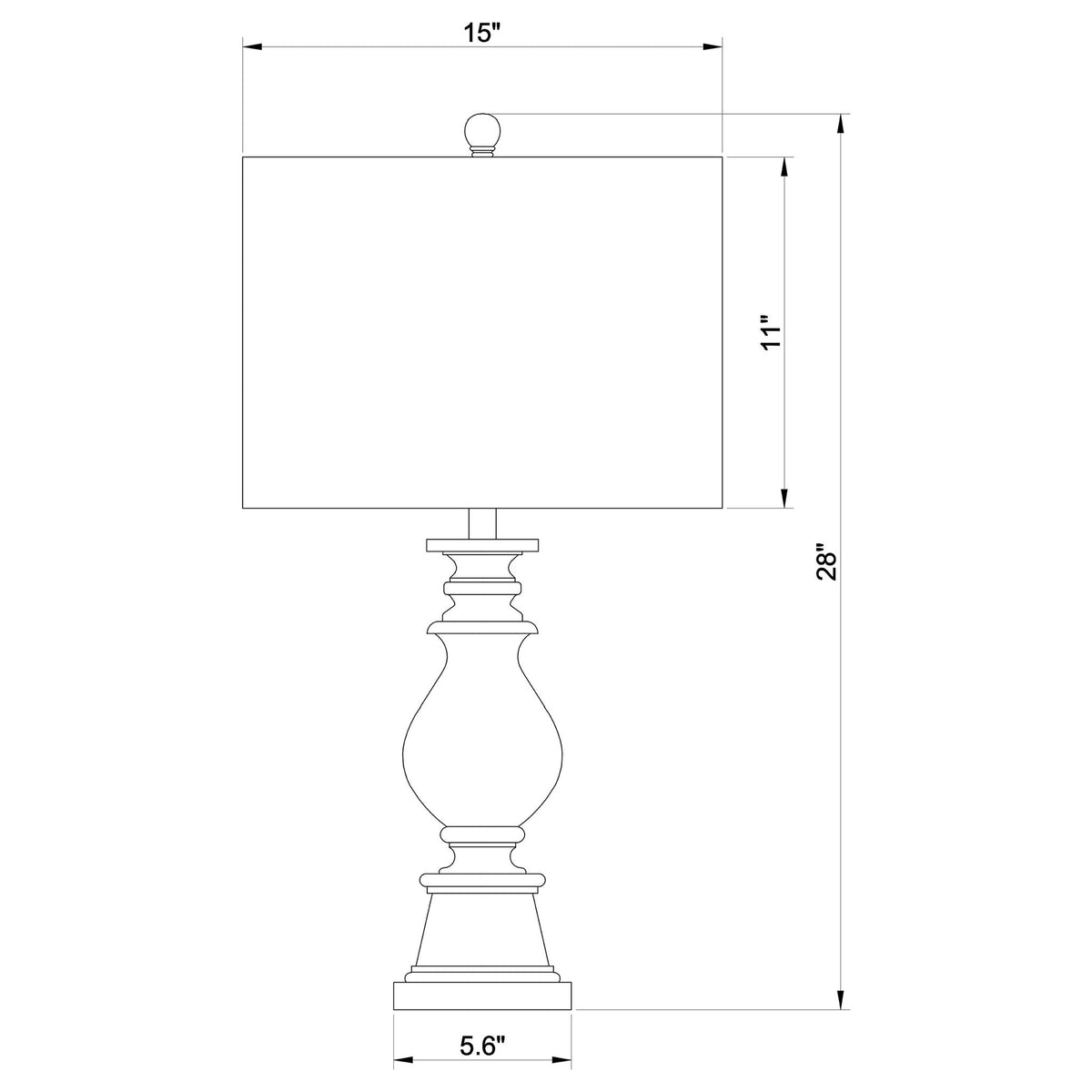 Wahlburg - Drum Shade Table Lamp - Oatmeal