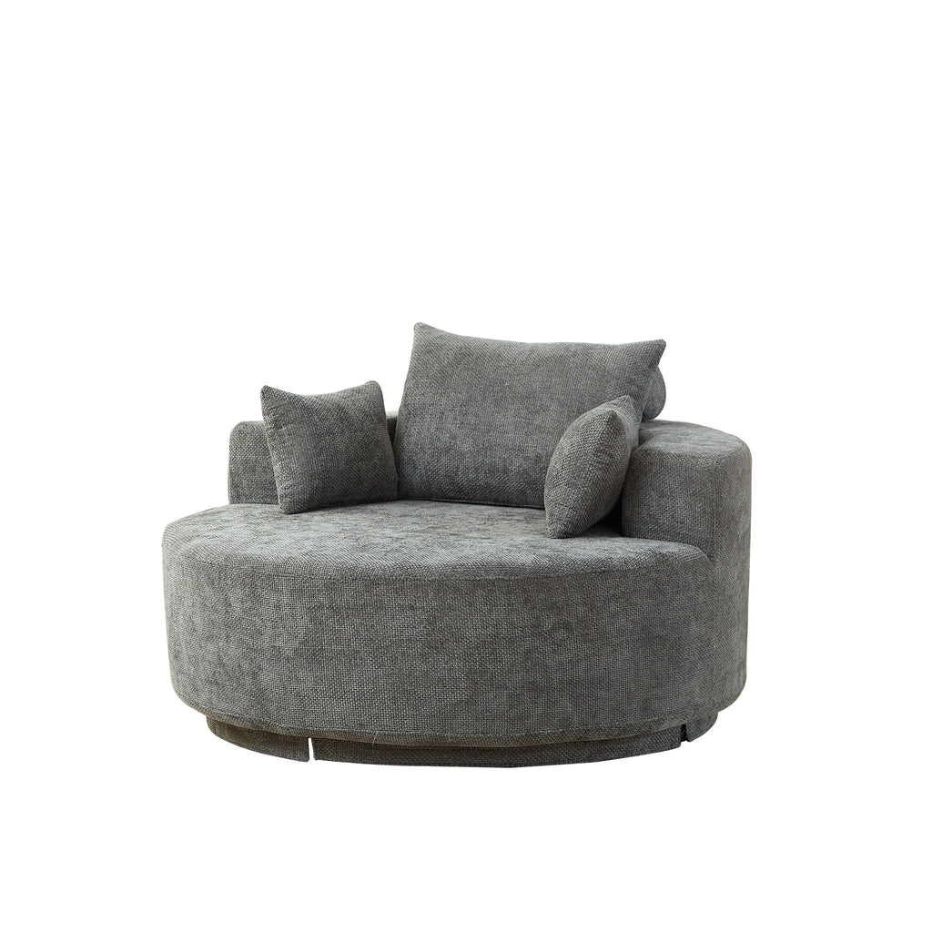 Single 360 Degree Swivel Chair For Living Room