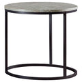 End Table - Gray / Gunmetal