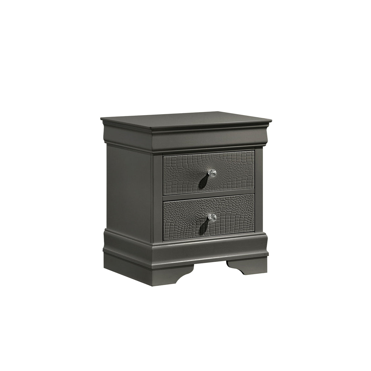 Blaze - 2 Drawer Modern Nightstand