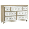 Williams - 7 Drawer Dresser - Camel