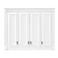 Wall Mounted Medicine Cabinet With Adjustable Shelf - White